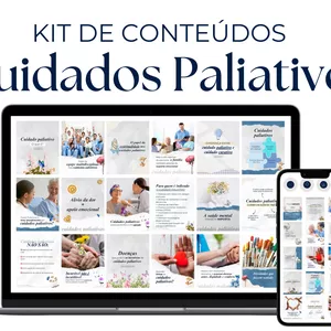 Imagem de Cuidados Paliativos - Kit de Conteúdos  criado por ELAINE CRISTINA KERSCHER na hotmart