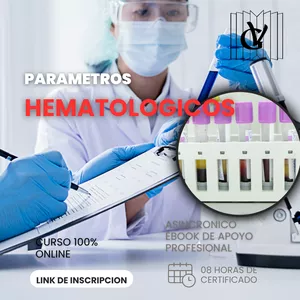 Imagen de portada para Curso online PARAMETROS HEMATOLOGICOS