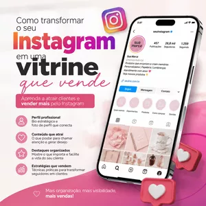 Imagem do curso Transforme o seu instagram em uma vitrine que vende 