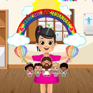 Imagem de capa para o Ebook Bambolê Dia Das Crianças 