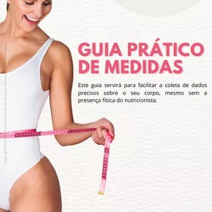 Imagem de capa para o Ebook Guia Prático de Medidas (em casa)
