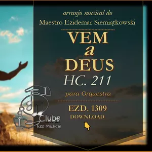 Imagem de capa para o Ebook HC. 211 - Vem a Deus  | Arranjo Musical para Orquestra