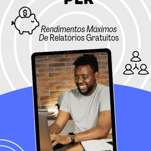 Imagem de capa para o Ebook PLR Rendimentos Máximos De Relatórios
