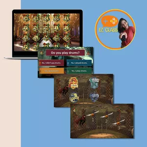 Imagem principal do produto Jogo educacional do Harry Potter no PowerPoint
