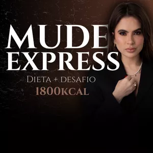 Imagem de capa para o Curso online MUDE EXPRESS - 1800kcal