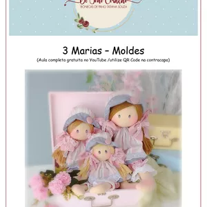 Imagem de capa para o Ebook 3 Marias - Moldes