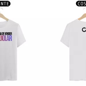 Imagem de capa para o Curso online Camiseta Classic [Branco/Cinza Claro] - Máquina de Vender em Dólar