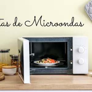 Imagem de capa para o Ebook Receitas de Microondas