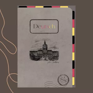 Imagem de capa para o Ebook Caderno Digital Alemão - Tablet, Ipad, Notes