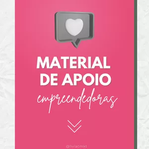 Imagem de capa para o Ebook Material de apoio completo para empreendedoras