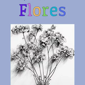 Imagen de portada para Ebook Libro para colorear flores