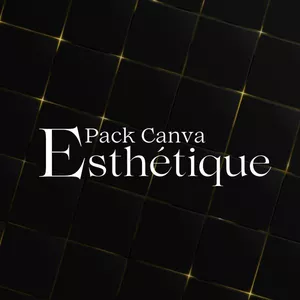 Image de couverture pour le Cours en ligne Pack Canva Esthétique 