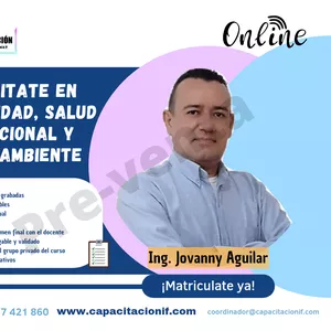 Imagen de portada para Curso online SEGURIDAD, SALUD OCUPACIONAL Y MEDIO AMBIENTE