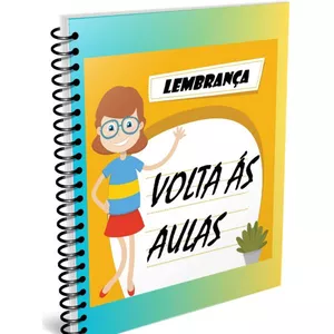 Imagem de capa para o Ebook Lembrança Volta as Aulas para Imprimir