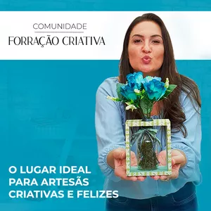 Imagem de capa para o Curso online Comunidade da Forração Criativa com Joana Borga
