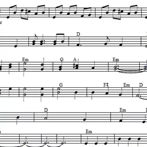 Imagem de capa para o Ebook Scarborough Fair (partitura - cifra)