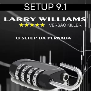Imagem de capa para o Ebook Setup 9.1 Larry Williams - Versão Killer - O Setup da Pernada