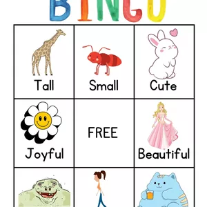 Cover image for Ebook Bingo dos Adjetivos em Inglês