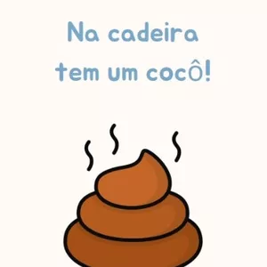 Imagem de capa para o Ebook Livro Repetitivo e Interativo - Alvo Cocô