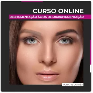 Curso Curso de Despigmentação de Sobrancelhas