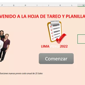 Imagen de portada para Curso online Control de planillas y tareo en excel