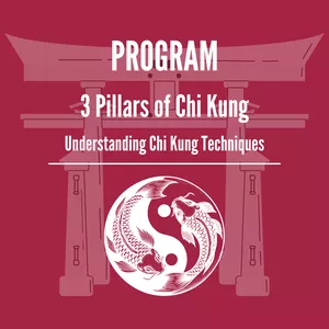 Cover image for Online course Program - The 3 Pillars of Chi Kung - Understanding Chi Kung Techniques