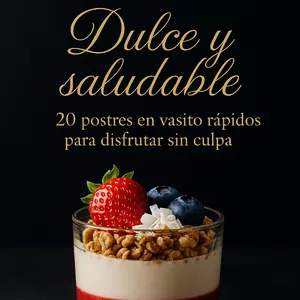 Imagen de portada para Ebook Dulce y saludable: 20 postres en vasito rápidos para disfrutar sin culpa