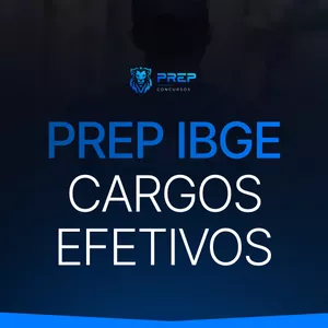 Imagem de capa para o Curso online PREP IBGE - Cargos Efetivos