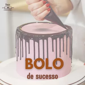Imagem de capa para o Ebook Bolos de Sucesso