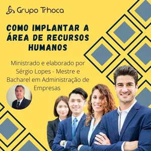 Imagem de capa para o Curso online Implantação da área de Recursos Humanos