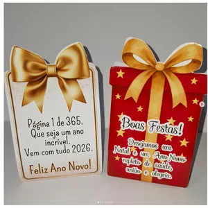 Imagem de capa para o Ebook PORTA BOMBOM – NATAL E ANO NOVO