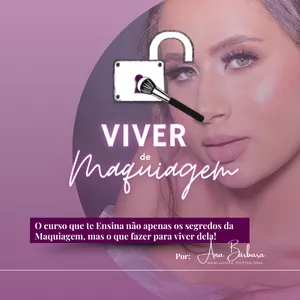Imagem de capa para o Curso online Viver de Maquiagem