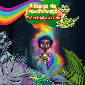 Imagem de capa para o Ebook A Dança da Transformação - Erê Cobrinha de Vidro