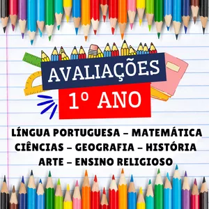 Imagem do curso 1º ANO - AVALIAÇÕES PRONTAS - BNCC 2025