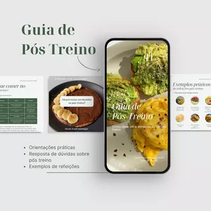 Imagem de capa para o Ebook EBOOK Guia de Pós Treino
