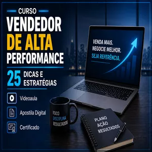 Imagem do curso Curso Vendedor de Alta Performance - 25 Dicas e Estratégias
