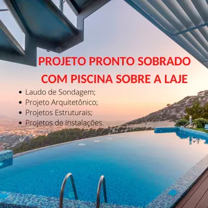 Imagem de capa para o Curso online Projetos Prontos Piscina Sobre a Laje