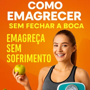 Imagem de capa para o Ebook Emagrecer Sem Fechar a Boca