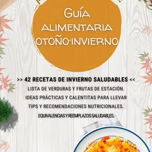 Imagen de portada para Ebook GUIA DE ALIMENTACION SALUDABLE + RECETARIO INVIERNO 2024