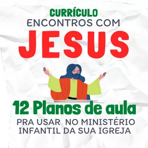 Imagem de capa para o Ebook 12 Planos de aula Completos para Ministério infantil + 5 Bônus Imperdíveis