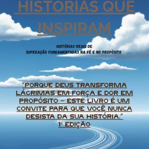 Imagem de capa para o Ebook HISTÓRIAS QUE INSPIRAM