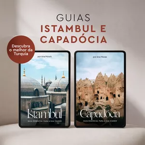 Imagem de capa para o Ebook O Melhor da Turquia - Guias Istambul e Capadócia