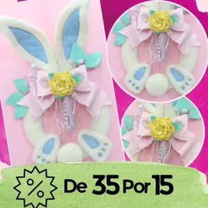 Imagem de capa para o Curso online 22ª Vídeo Aula Pascoa de Pano