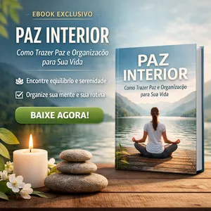 Imagem de capa para o Ebook Paz Interior: Como Trazer Paz e Organização para Sua Vida
