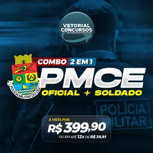 Imagem Curso Completo para PMCE 2022 COMBO (SOLDADO+CFO)