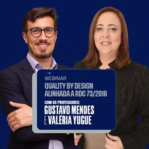 Imagem de capa para o Curso online Webinário: Quality by Design Alinhada à RDC 73/2016