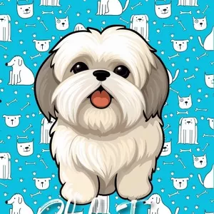 Imagem de capa para o Ebook "Shih Tzu: Seu Companheiro Peludo"