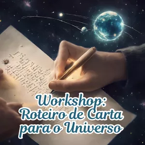 Imagem de capa para o Curso online WORKSHOP + EBOOK: ROTEIRO DE CARTA PARA O UNIVERSO