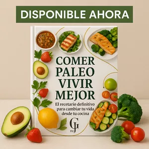 Imagen de portada para Ebook Comer Paleo, Vivir Mejor: Transforma tu Salud con Recetas Naturales y Resultados Reales