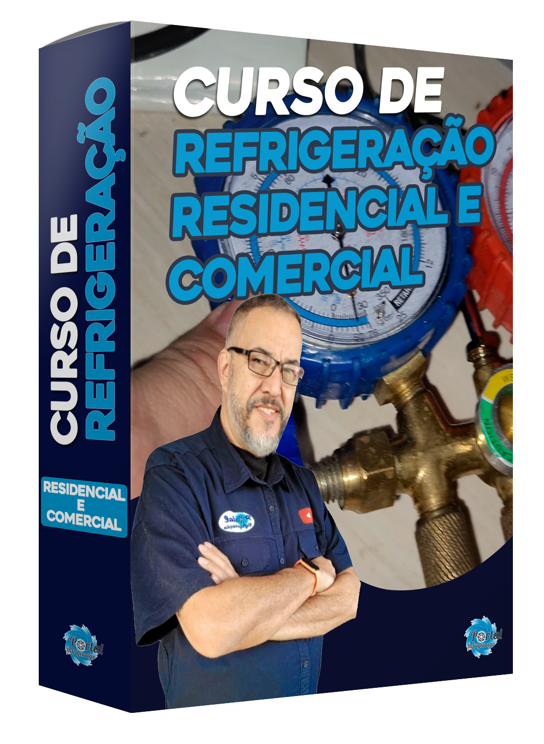 Imagem de Curso de refrigeração Portal Refrigeração - Residencial e Comercial criado por PORTAL na hotmart
